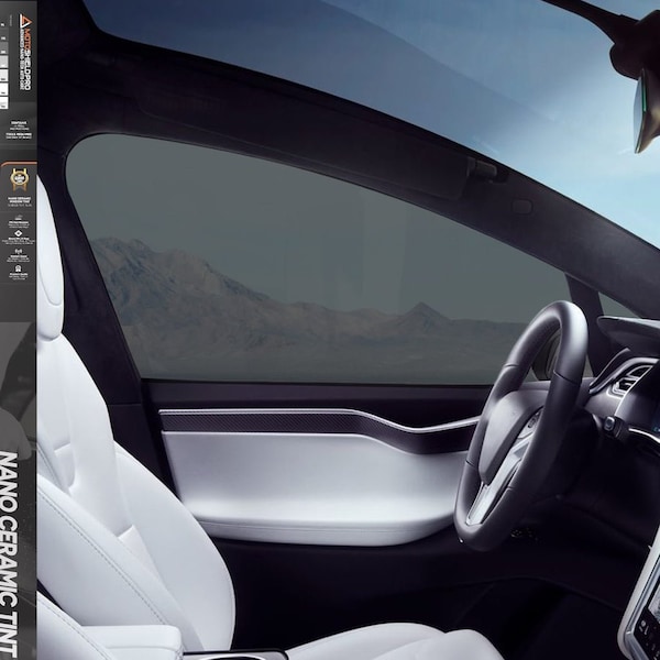 Motoshield Pro Nano Ceramic Window Tint Film for Auto, Car, Truck, 25% VLT 24 in x 25 ft ft Roll 425-2425 - main